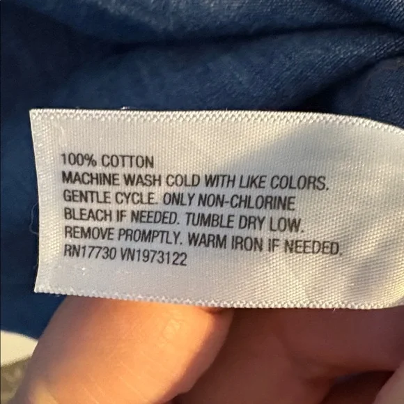 Ava & Viv Blue Denim Dress - Picture 4 of 7